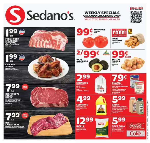 Sedano's catalogue in El Cajon CA | Attractive special offers for everyone | 2025-07-30T00:00:00.000Z - 2025-08-05T00:00:00.000Z