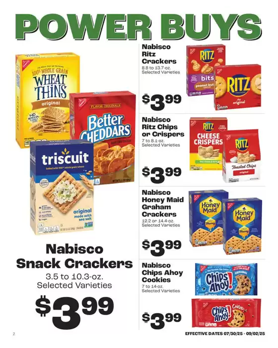 Rosauers Monthly Power Buys