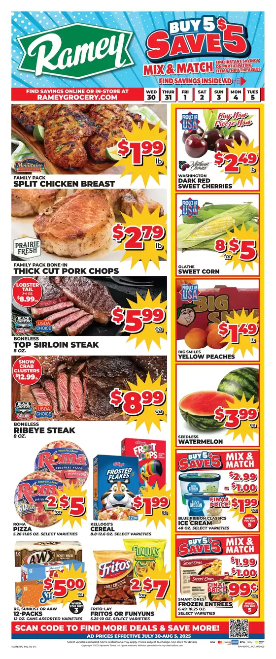 Price Cutter catalogue in Grandview WA | Special offers for you | 2025-07-30T00:00:00.000Z - 2025-08-05T00:00:00.000Z