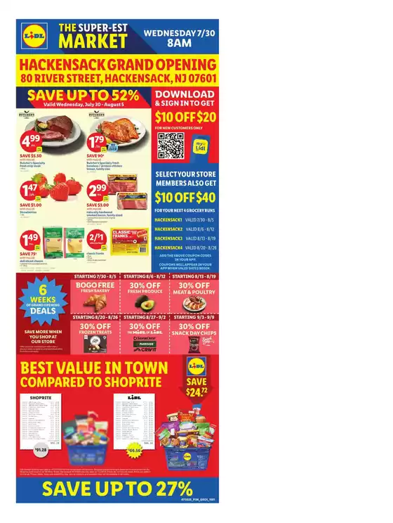 Lidl catalogue in Grandview WA | Current special promotions | 2025-07-30T00:00:00.000Z - 2025-08-05T00:00:00.000Z