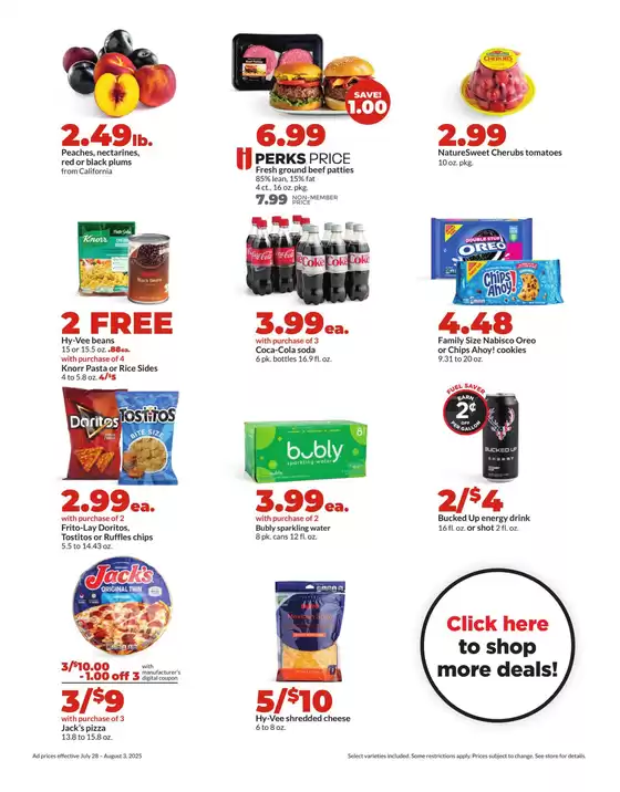 Attractive special offers for everyone