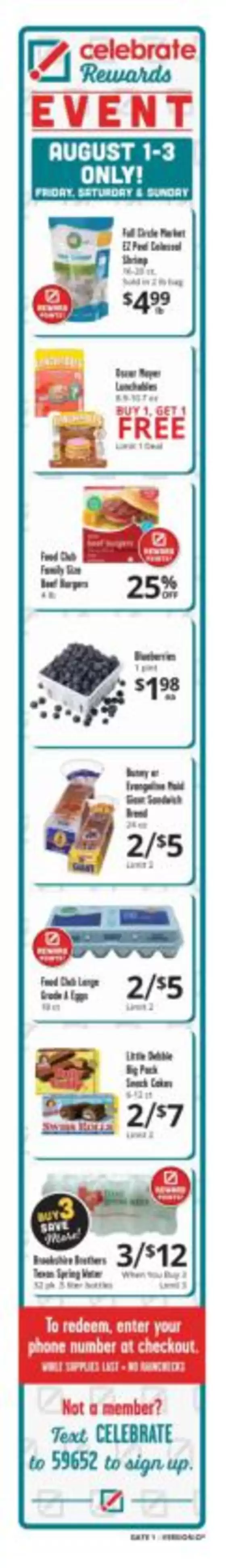 Brookshire Brothers catalogue in Miami FL | Offers for bargain hunters | 2025-08-01T00:00:00.000Z - 2025-08-03T00:00:00.000Z