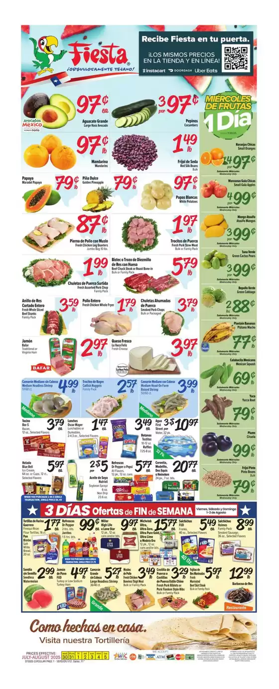 Fiesta Mart catalogue in South Houston TX | Weekly Ad | 2025-07-30T00:00:00.000Z - 2025-08-05T00:00:00.000Z