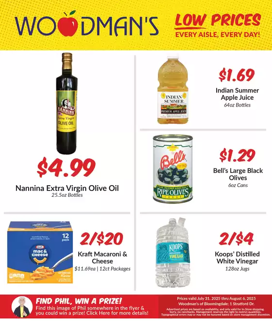 Woodman's catalogue in La Jolla CA | Exclusive deals and bargains | 2025-07-31T00:00:00.000Z - 2025-08-06T00:00:00.000Z
