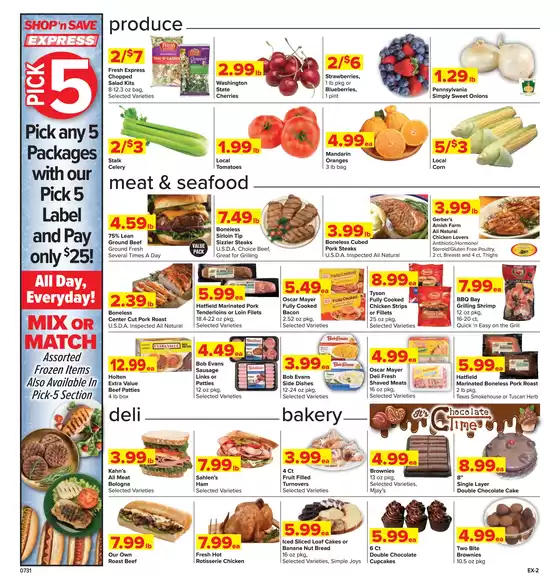 Attractive special offers for everyone