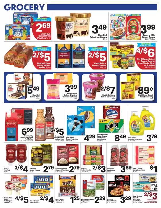 Current deals and offers