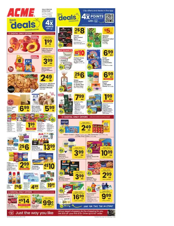 ACME catalogue in Kenilworth NJ | Weekly Ad | 2025-08-01T00:00:00.000Z - 2025-08-07T00:00:00.000Z