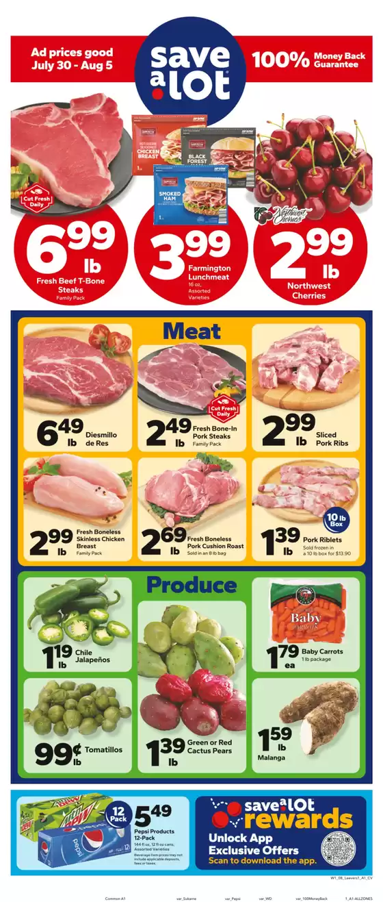 Save a Lot catalogue in Chesterfield MI | Top offers for smart savers | 2025-07-30T00:00:00.000Z - 2025-08-05T00:00:00.000Z