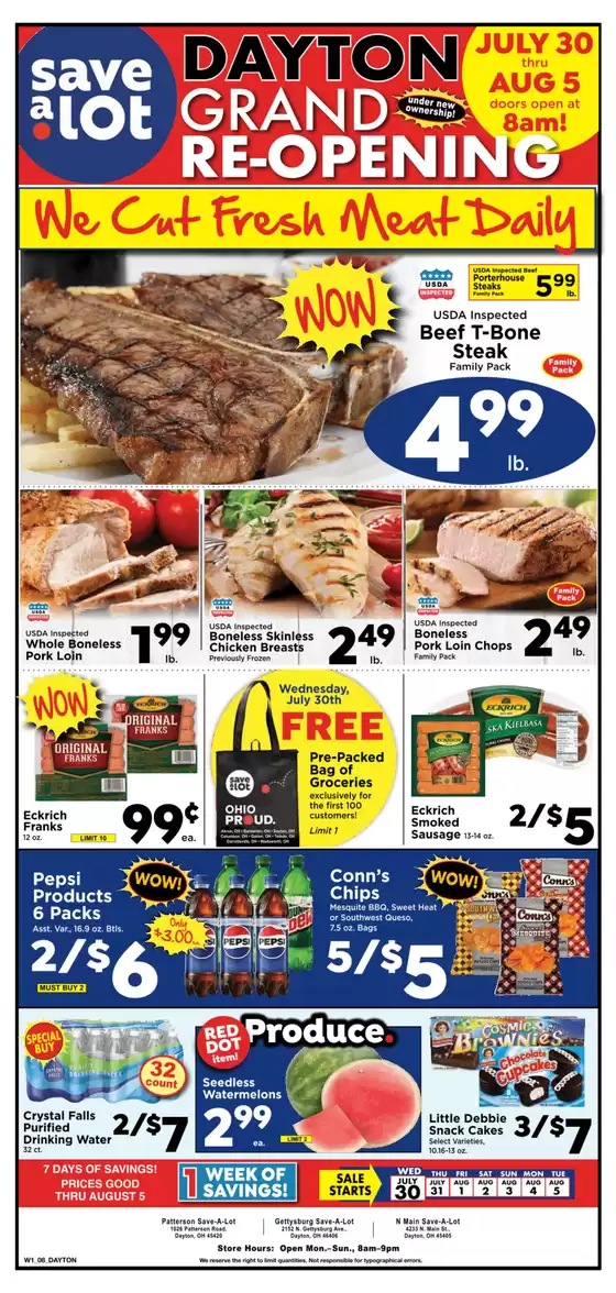 Save a Lot catalogue in Chesterfield MI | Top offers for all bargain hunters | 2025-07-30T00:00:00.000Z - 2025-08-05T00:00:00.000Z