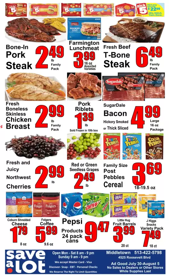 Save a Lot catalogue in North Port FL | Our best bargains | 2025-07-30T00:00:00.000Z - 2025-08-05T00:00:00.000Z