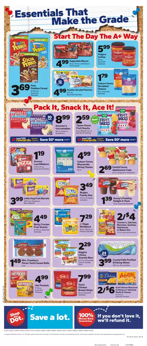 Wide range of offers