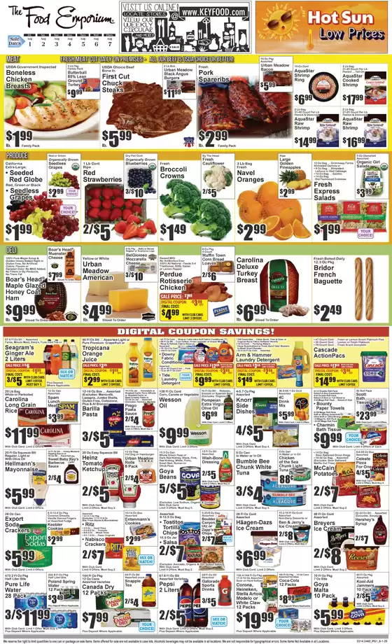 The Food Emporium catalogue in Washington WV | Great offer for all customers | 2025-08-01T00:00:00.000Z - 2025-08-07T00:00:00.000Z