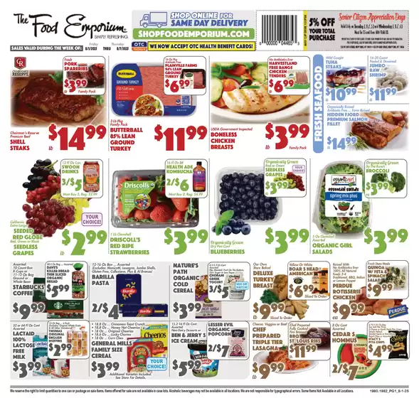 The Food Emporium catalogue in Charlestown MA | Our best bargains | 2025-08-01T00:00:00.000Z - 2025-08-07T00:00:00.000Z