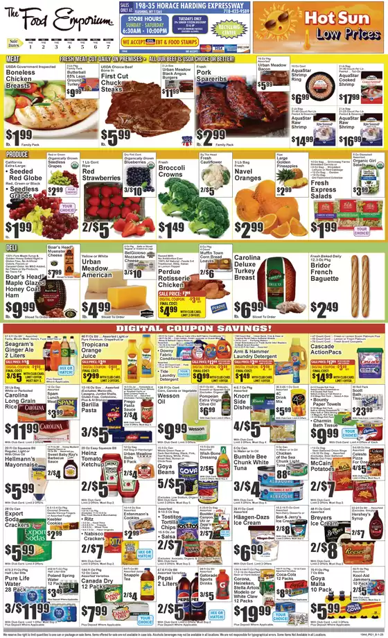 The Food Emporium catalogue in Washington WV | Offers for bargain hunters | 2025-08-01T00:00:00.000Z - 2025-08-07T00:00:00.000Z