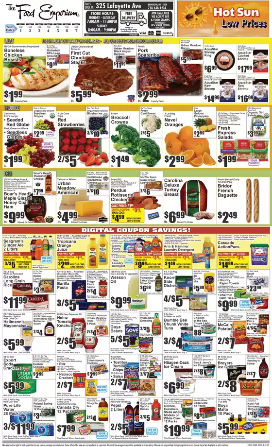 The Food Emporium catalogue in Charlestown MA | Great offer for all customers | 2025-08-01T00:00:00.000Z - 2025-08-07T00:00:00.000Z