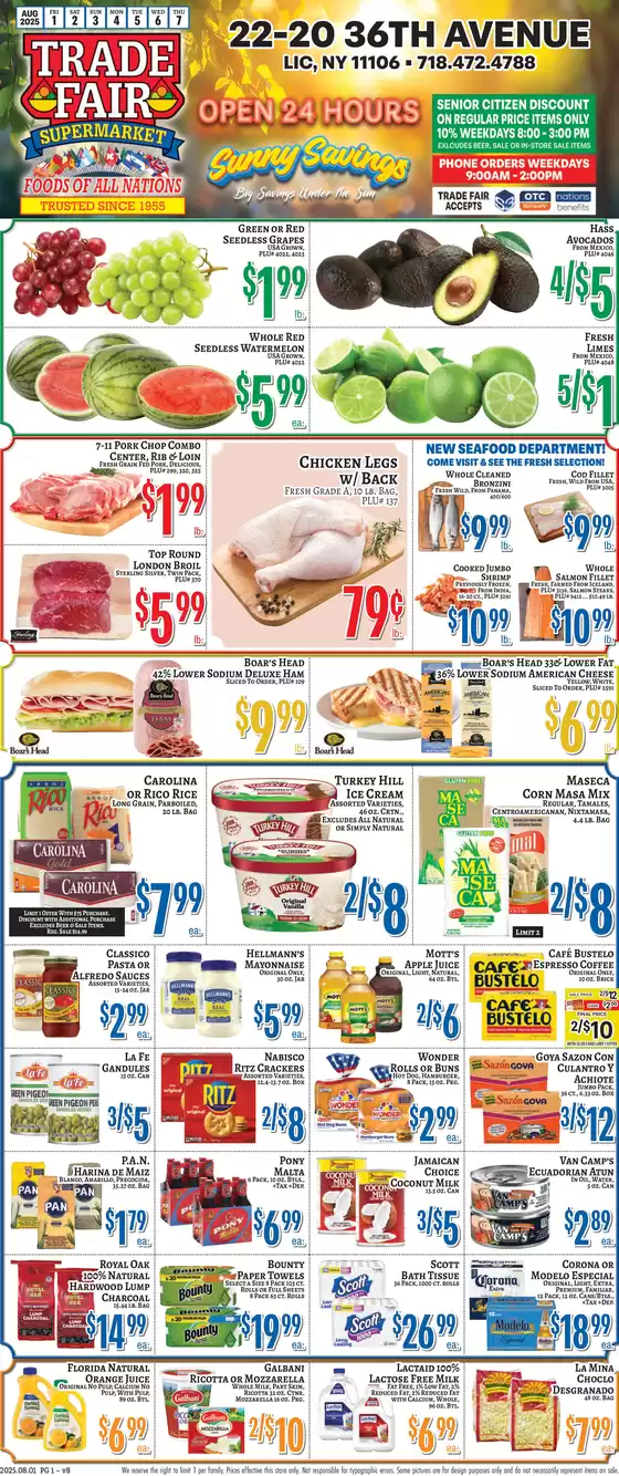 Trade Fair Supermarket catalogue in Suffolk VA | Top offers for smart savers | 2025-08-01T00:00:00.000Z - 2025-08-07T00:00:00.000Z