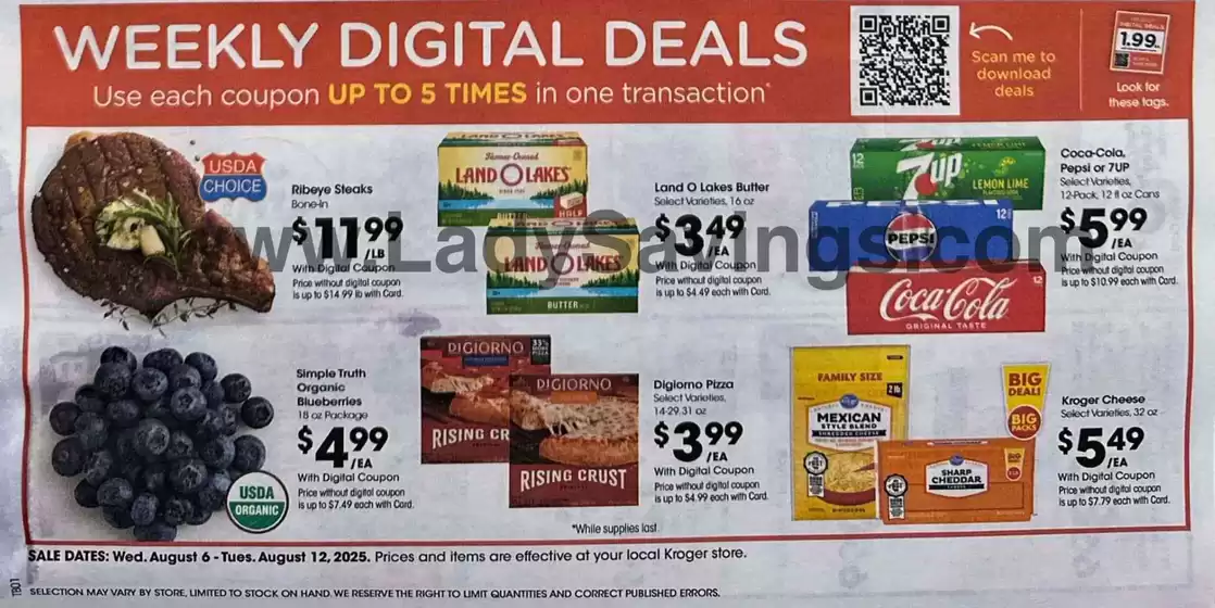 Current special promotions
