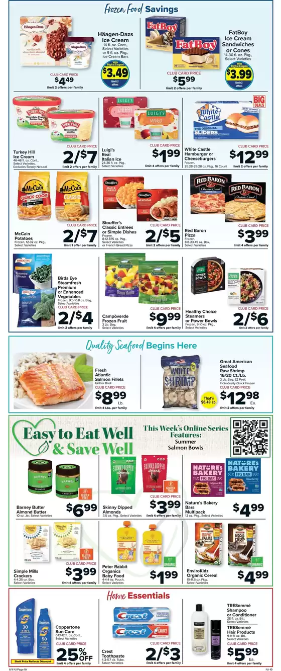 Attractive special offers for everyone