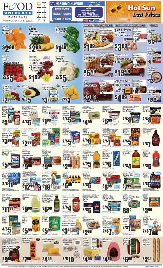 Food Universe catalogue in Glendale AZ | Food Universe weekly ad | 2025-08-01T00:00:00.000Z - 2025-08-07T00:00:00.000Z