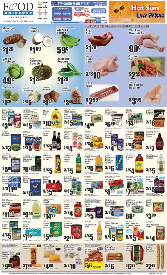 Food Universe catalogue in Metairie LA | Our best bargains | 2025-08-01T00:00:00.000Z - 2025-08-07T00:00:00.000Z