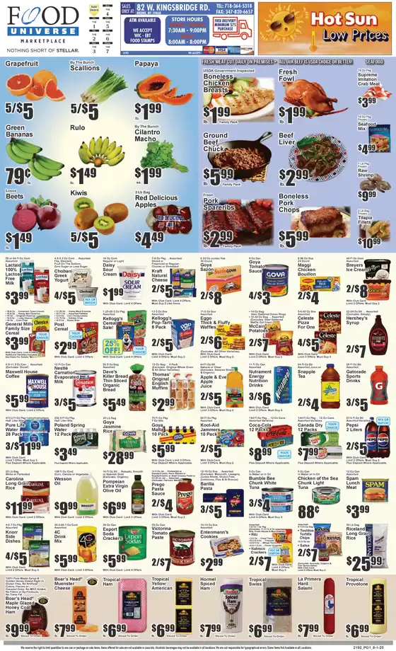 Food Universe catalogue in Southington CT | Great offer for all customers | 2025-08-01T00:00:00.000Z - 2025-08-07T00:00:00.000Z