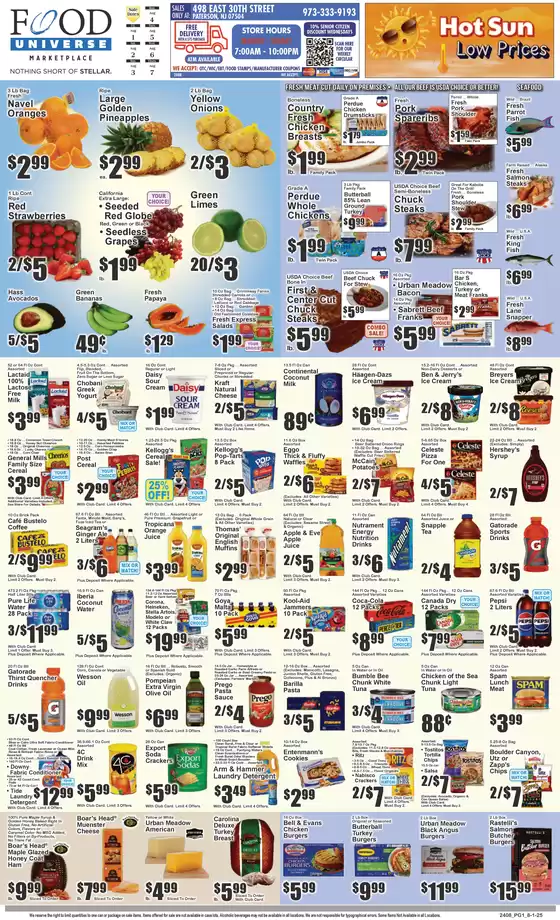 Food Universe catalogue in Glendale AZ | Exclusive deals for our customers | 2025-08-01T00:00:00.000Z - 2025-08-07T00:00:00.000Z