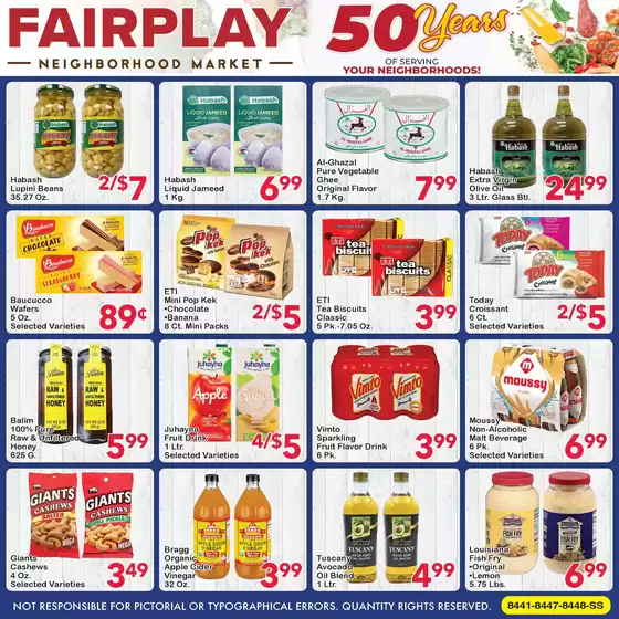 Fairplay weekly ad