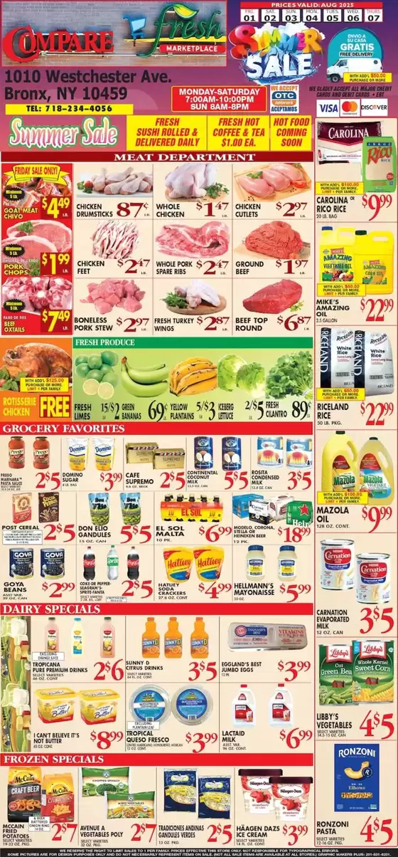 Compare Foods catalogue in Pensacola FL | Offers for bargain hunters | 2025-08-01T00:00:00.000Z - 2025-08-07T00:00:00.000Z
