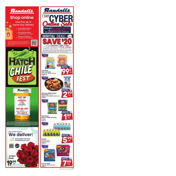 Wide range of offers