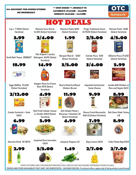 Top deals and discounts