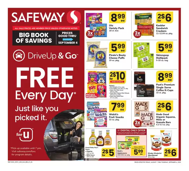 Safeway catalogue in Chevy Chase MD | Our best offers for you | 2025-08-01T00:00:00.000Z - 2025-09-04T00:00:00.000Z
