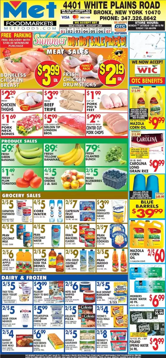 Attractive special offers for everyone