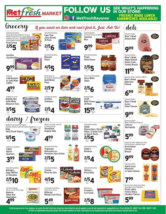 Met Foodmarkets weekly ad