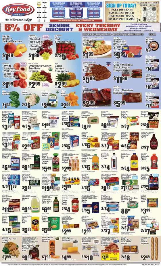 Key Food catalogue in Howard Beach NY | Current deals and offers | 2025-08-01T00:00:00.000Z - 2025-08-07T00:00:00.000Z
