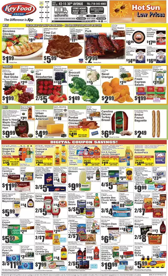Key Food catalogue in Howard Beach NY | Great discounts on selected products | 2025-08-01T00:00:00.000Z - 2025-08-07T00:00:00.000Z