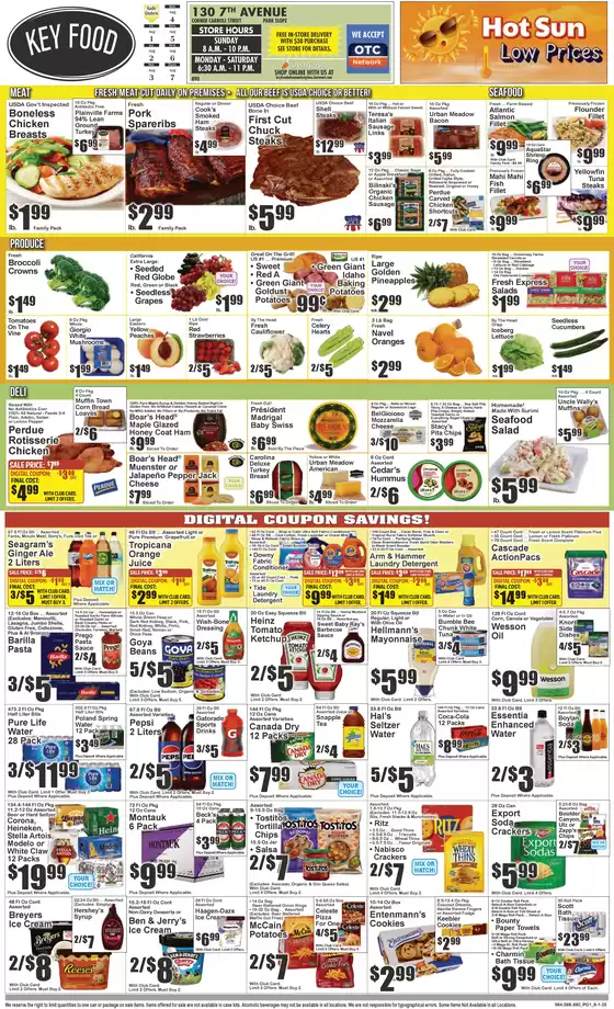 Key Food catalogue in Howard Beach NY | Great offer for bargain hunters | 2025-08-01T00:00:00.000Z - 2025-08-07T00:00:00.000Z