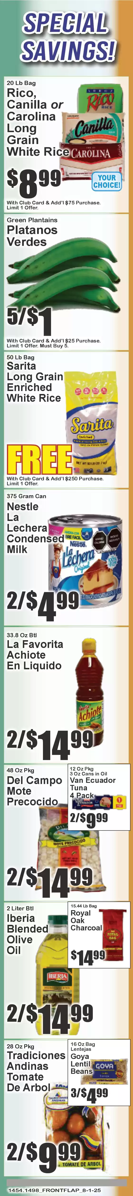 Exclusive bargains