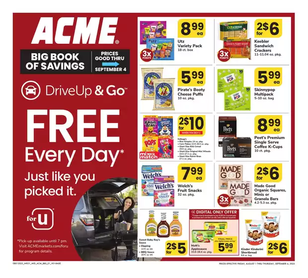 ACME catalogue in Marcus Hook PA | Acme Markets - BBS | 2025-08-01T00:00:00.000Z - 2025-09-04T00:00:00.000Z