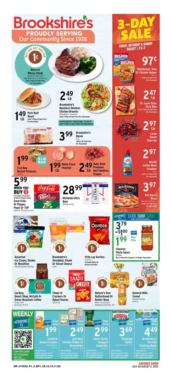 Current deals and offers
