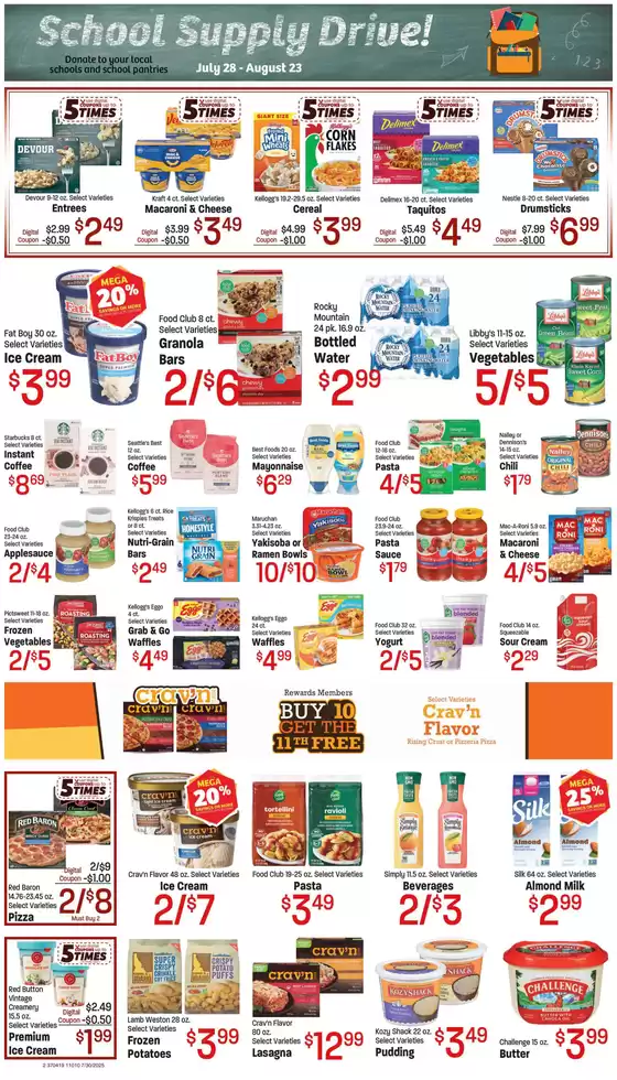 Exclusive deals and bargains