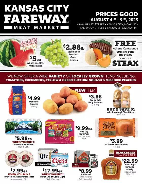 Discounts and promotions