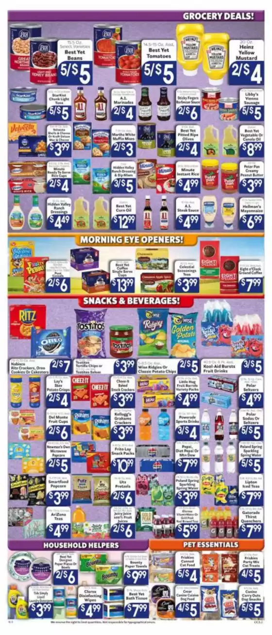 Exclusive bargains