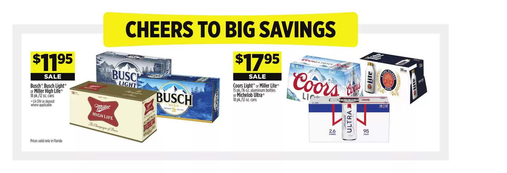 Great discounts on selected products