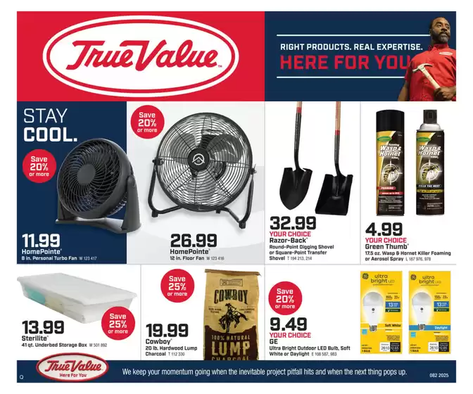 True Value catalogue in Stamford CT | Top deals for all customers | 2025-08-01T00:00:00.000Z - 2025-08-11T00:00:00.000Z
