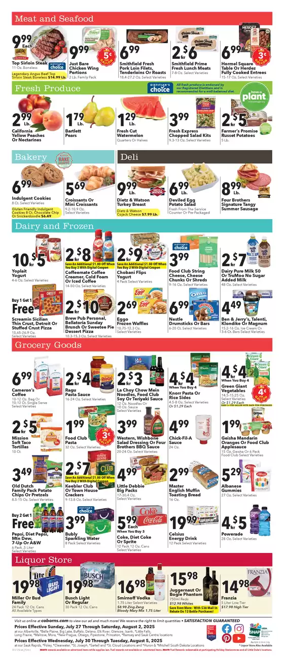 Coborns weekly ad