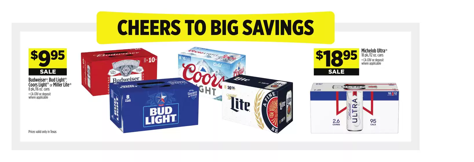 Exclusive bargains