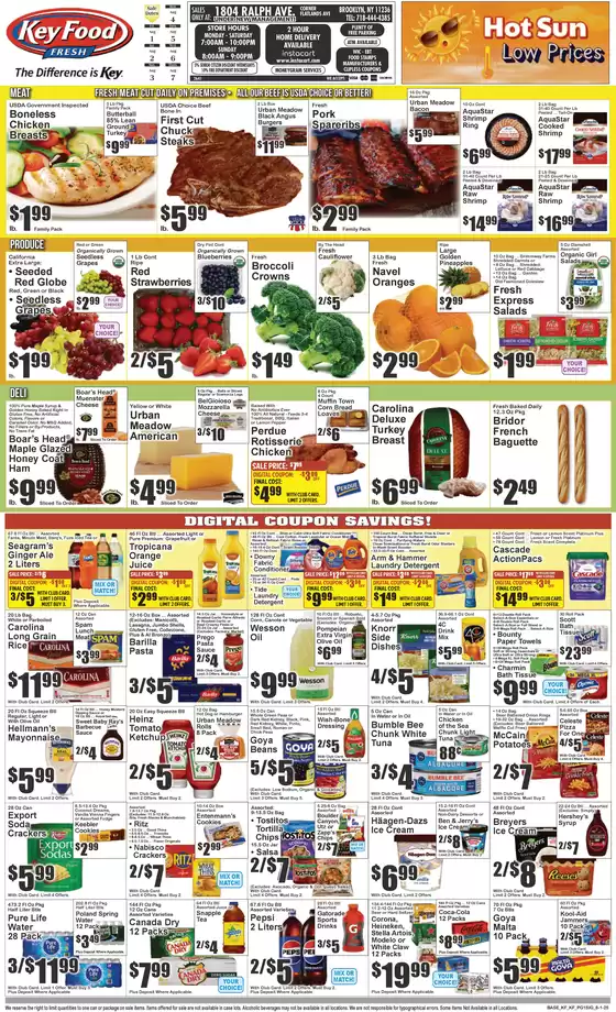 Key Food catalogue in Harlingen TX | Discounts and promotions | 2025-08-01T00:00:00.000Z - 2025-08-07T00:00:00.000Z