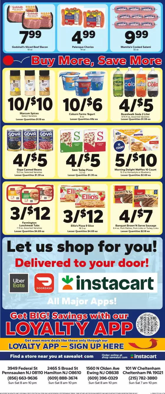 Attractive special offers for everyone