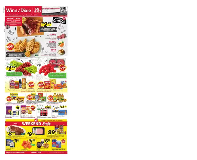 Winn Dixie catalogue in Palmdale CA | Current bargains and offers | 2025-08-06T00:00:00.000Z - 2025-08-12T00:00:00.000Z