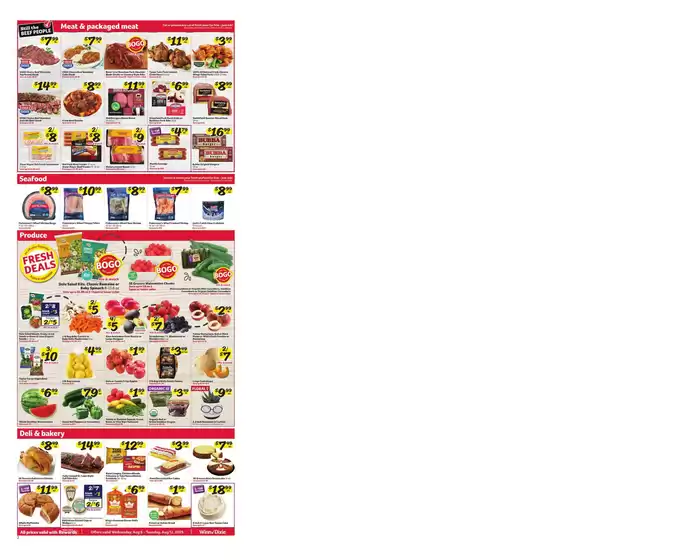 Current bargains and offers